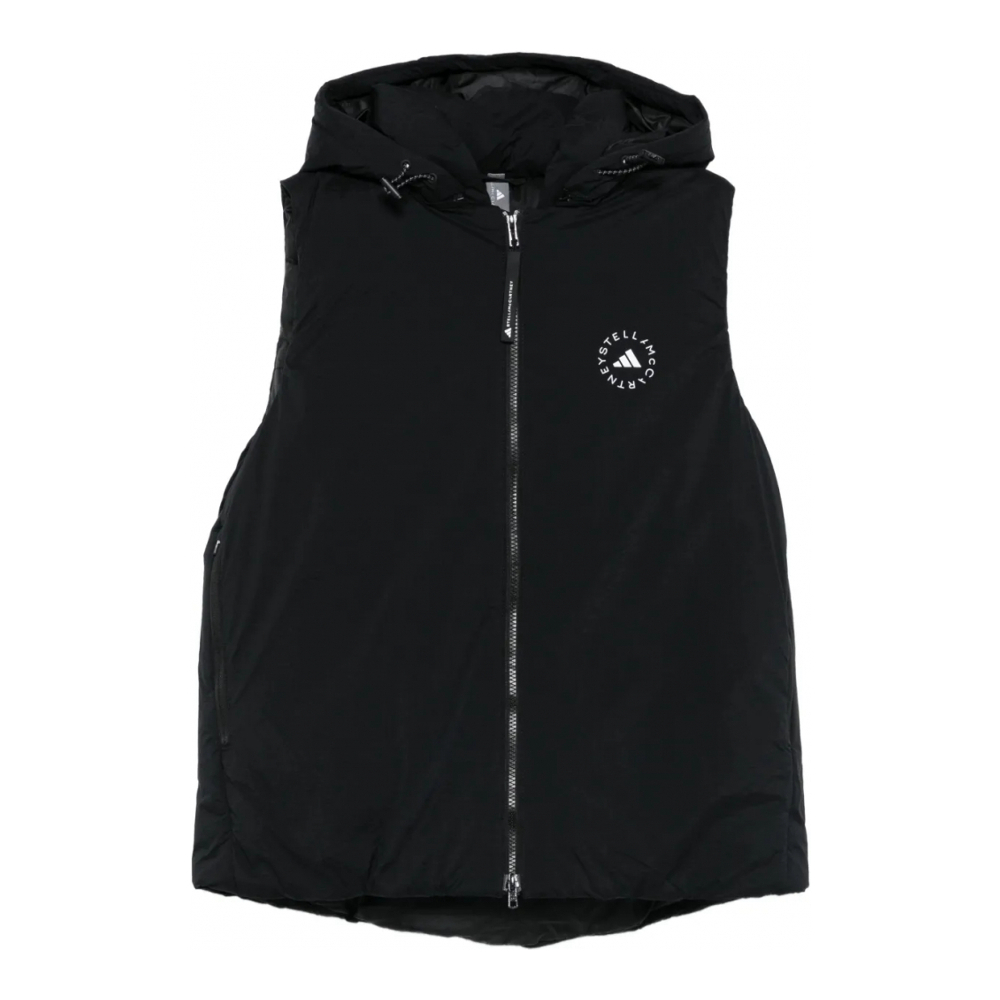 Gilet 'Hooded Zip-Front' pour Femmes