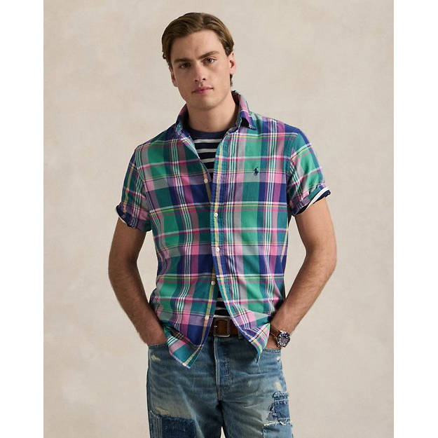 Men's 'Classic Fit Plaid Oxford' Short sleeve shirt