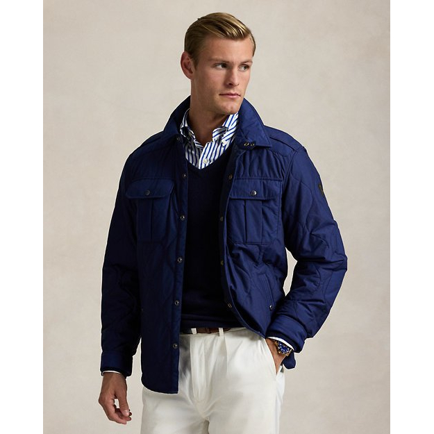 Veste 'Quilted Shirt' pour Hommes