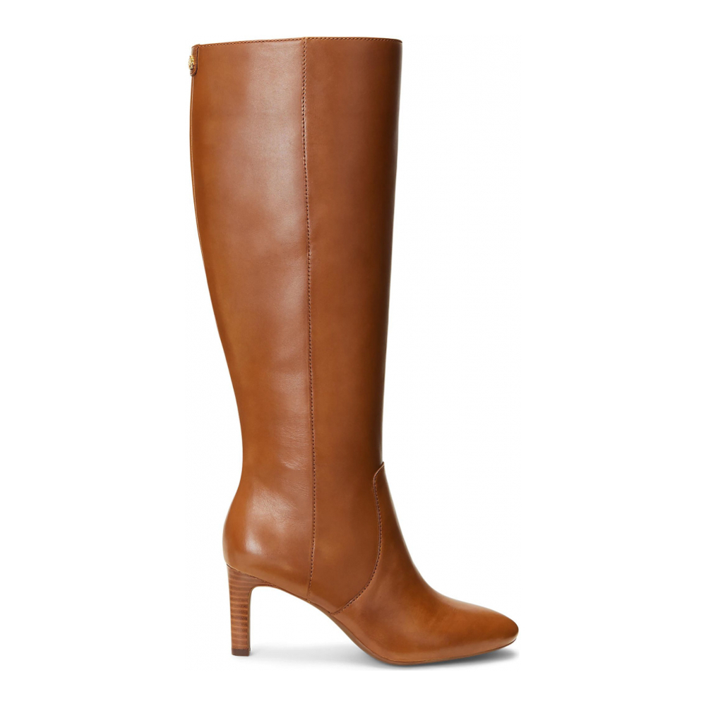 Bottes à talons hauts 'Caelynn II Burnished Leather Tall Boots' pour Femmes