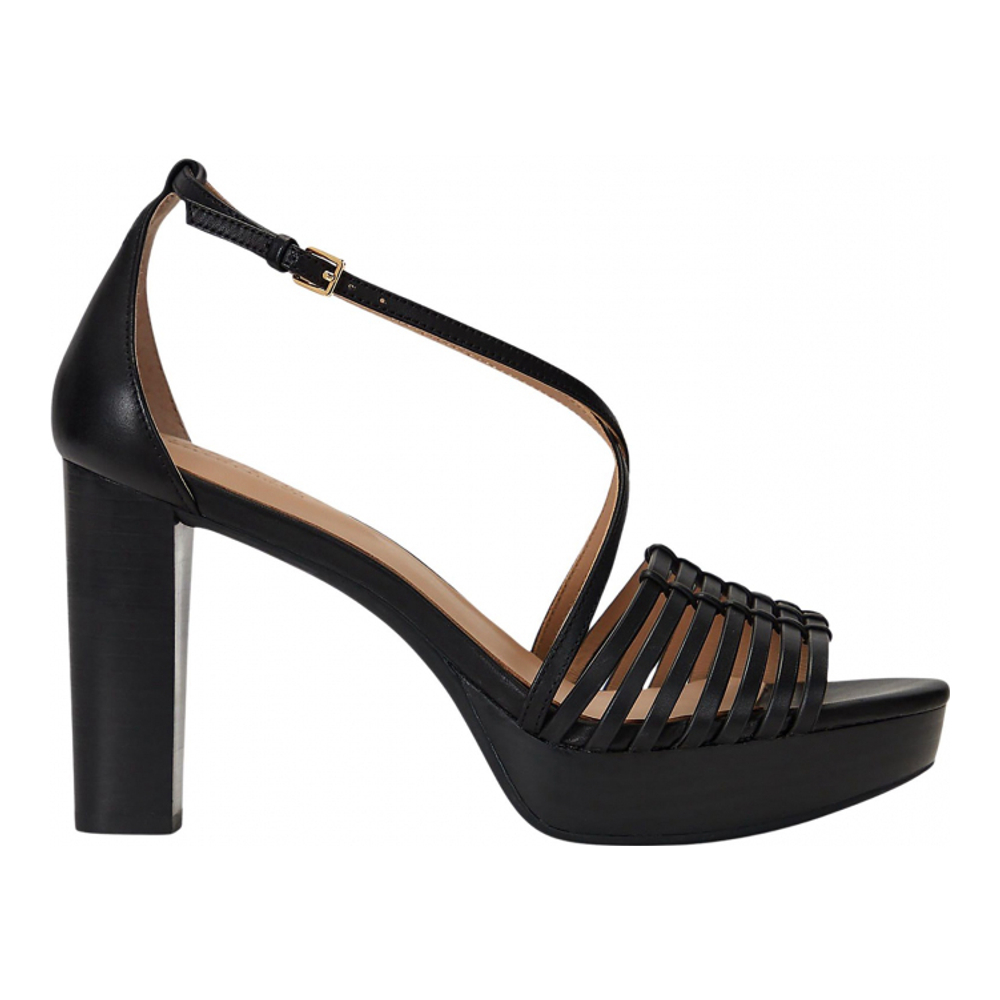 Sandales à semelle plateforme 'Shelby Burnished Leather' pour Femmes