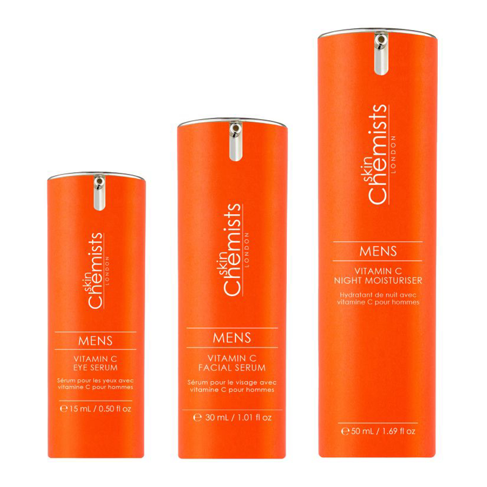 'Men's Vitamin C Trio' SkinCare Set - 3 Pieces