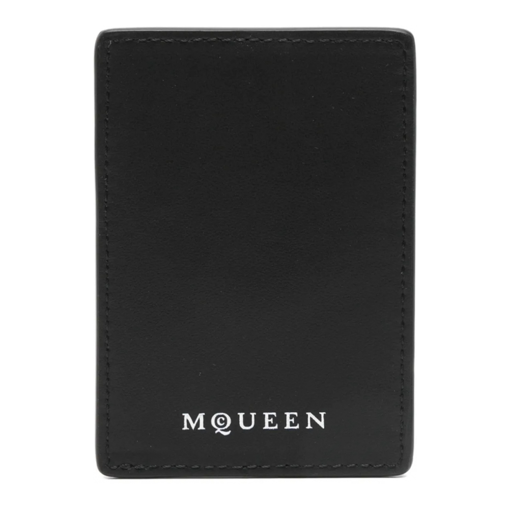 Men's 'Skull Magnetic' Card Holder