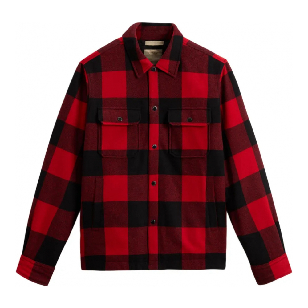 Chemise 'Check-Pattern Jacket' pour Hommes