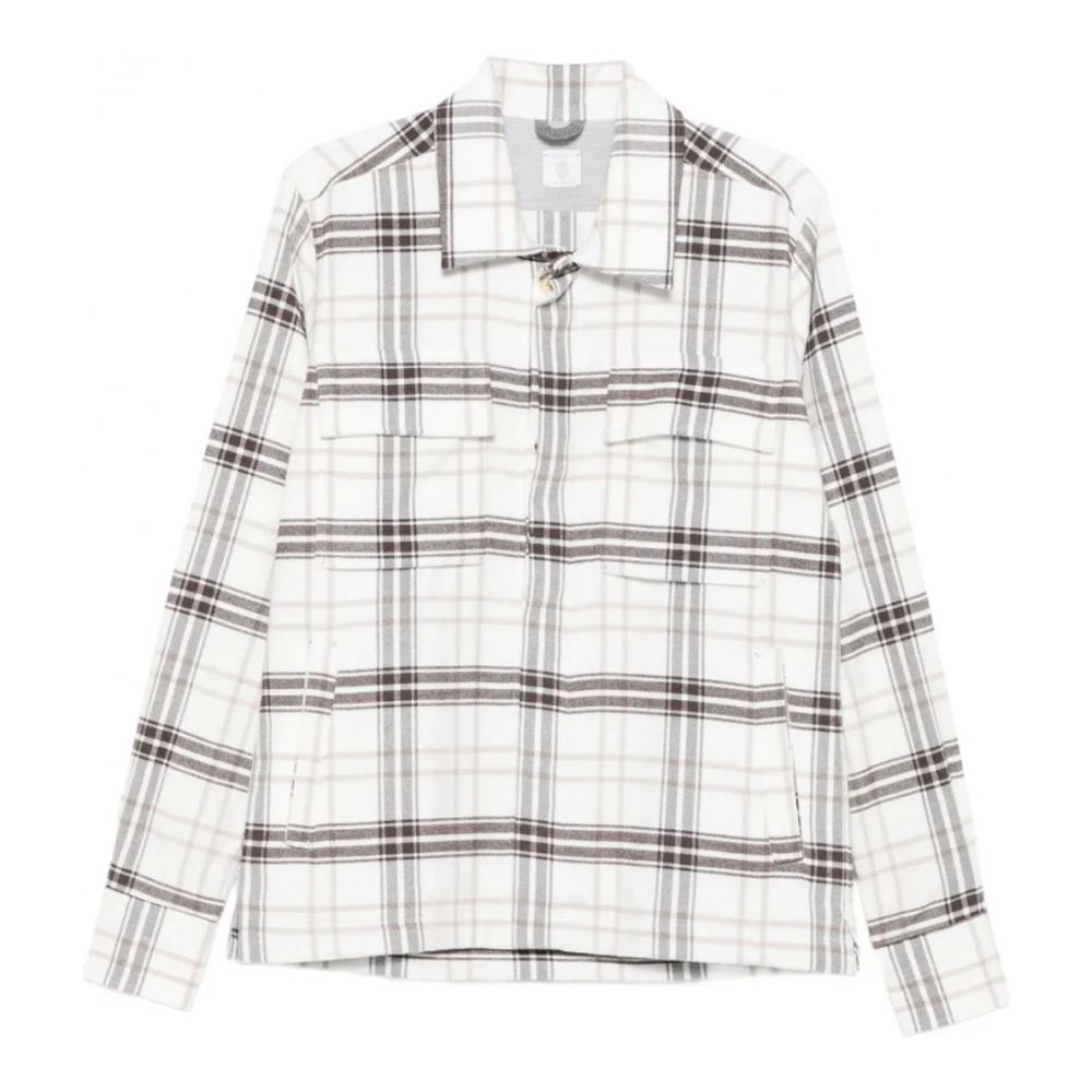 Chemise 'Checked Chest-Pocket' pour Hommes