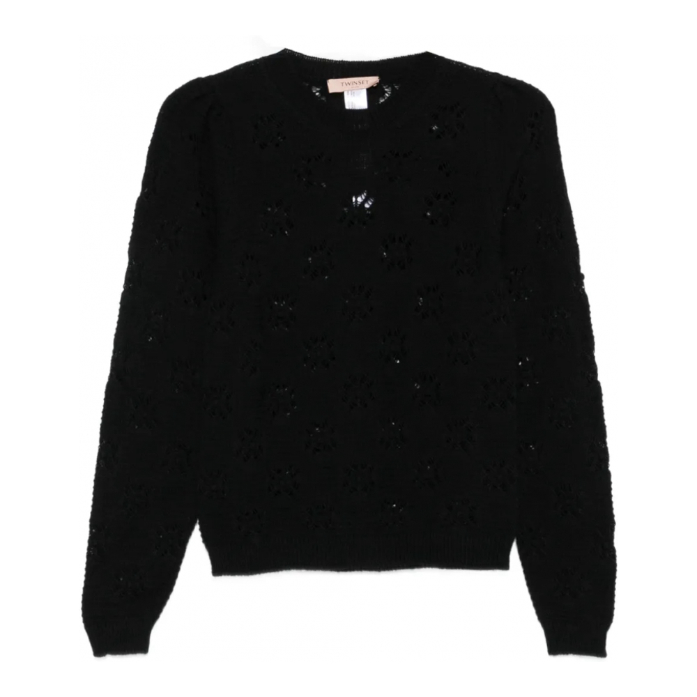 Pull 'Floral-Pattern' pour Femmes