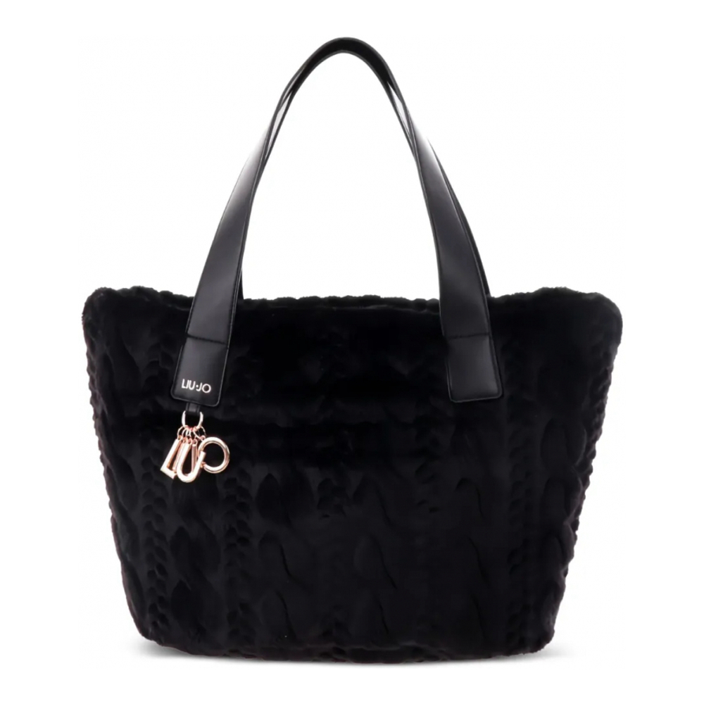 Sac Cabas 'Large Cable-Knit' pour Femmes