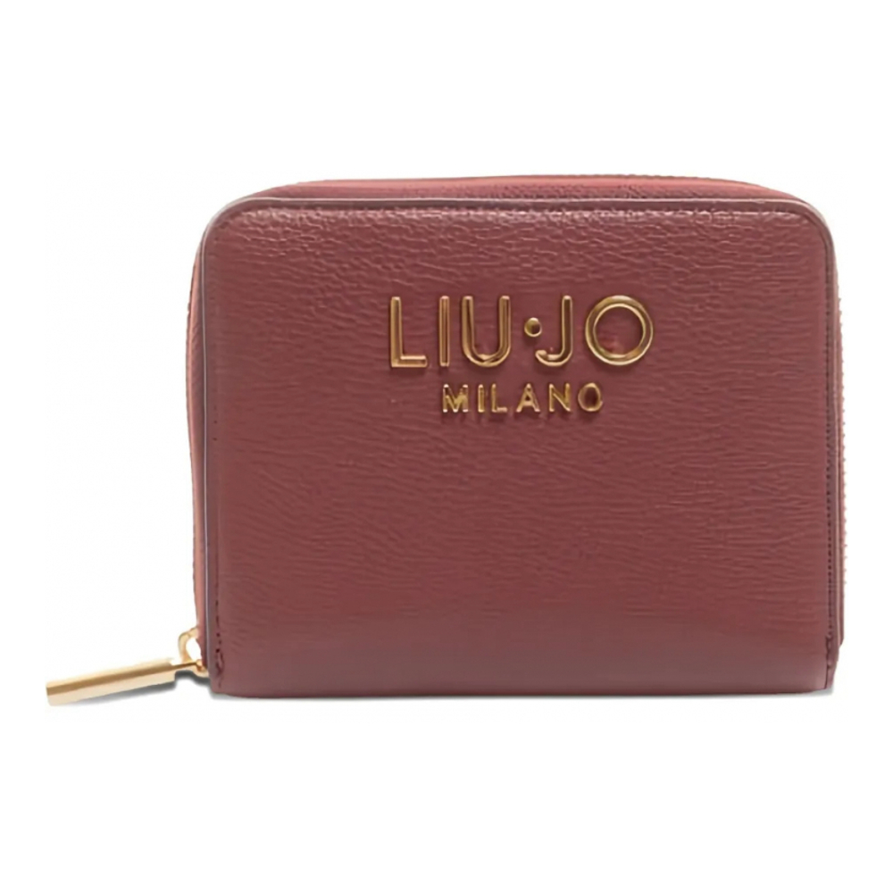 Women's 'Logo-Plaque Zip-Around' Wallet