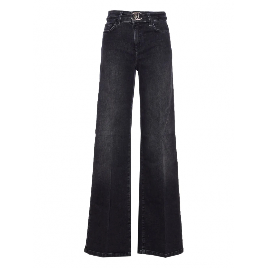 Jeans 'Logo-Plaque Flare' pour Femmes