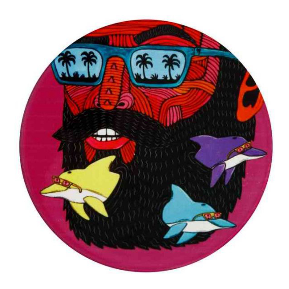 6er-Set Delfinmann - Runder Untersetzer 10,5 cm - Mulga