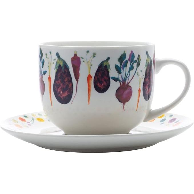 Aubergine - tasse petit-déjeuner 475 ml - Matière à réflexion