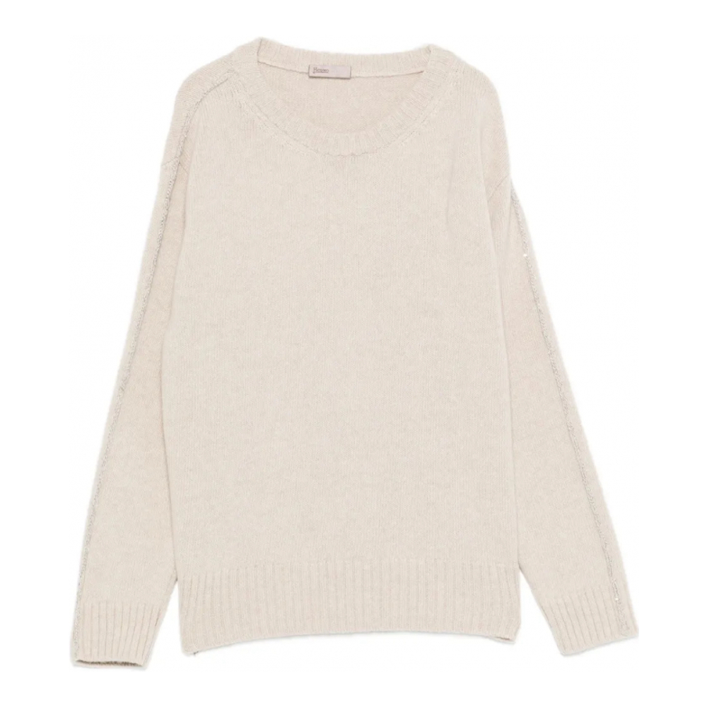 Pull 'Embellished Crew-Neck' pour Femmes