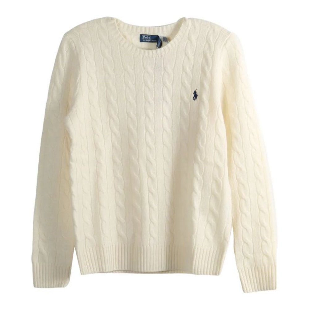 Pull en cachemire 'Cable-Knit' pour Femmes