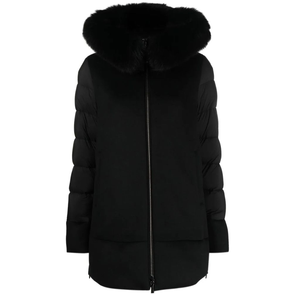 Veste matelassée 'Faux-Fur Trim' pour Femmes