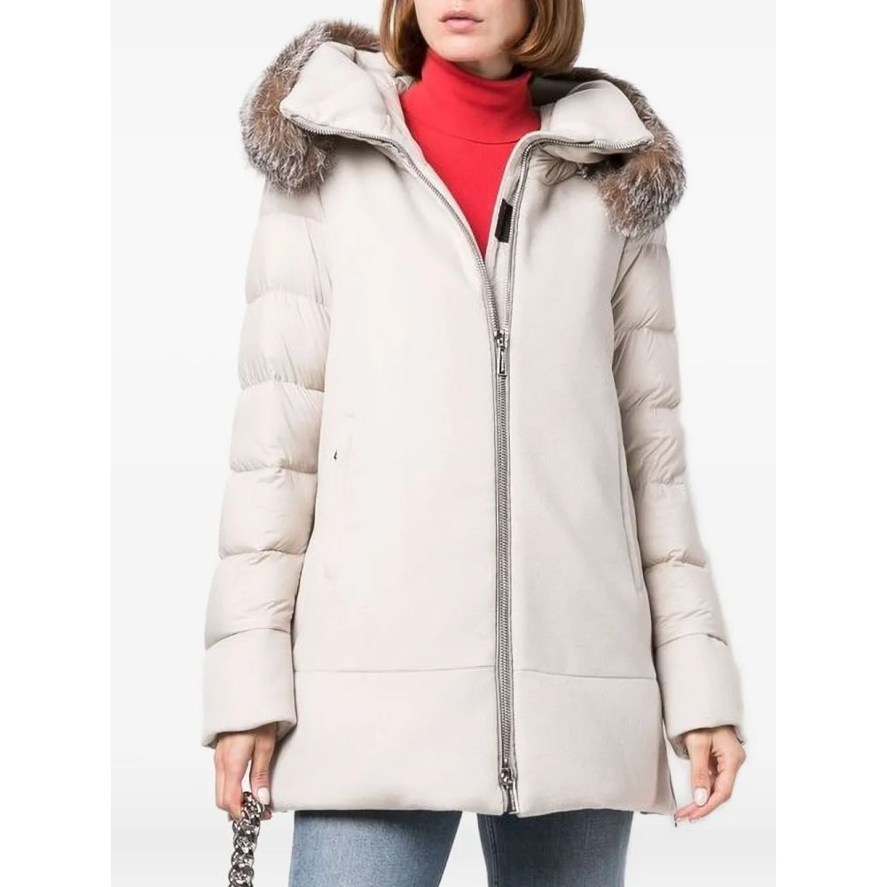 Veste 'Padded Fur-Trimmed' pour Femmes
