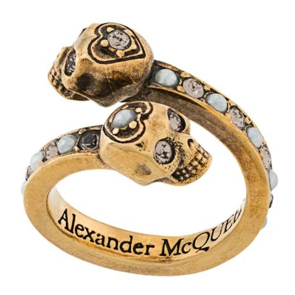 'Wrap-Around Skull' Ring für Damen