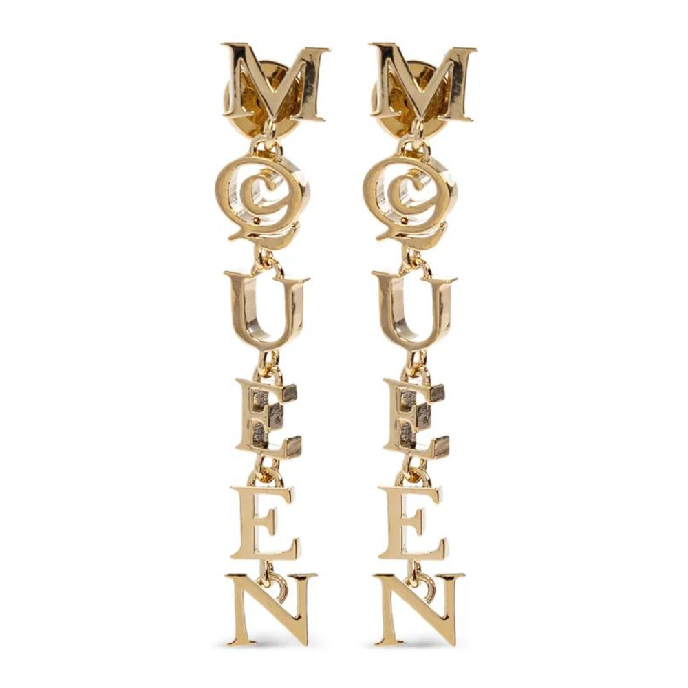 Women's 'Logo-Charm' Earrings