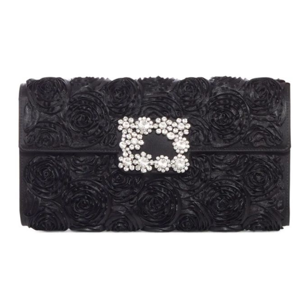 Women's 'Rose-Pattern' Clutch