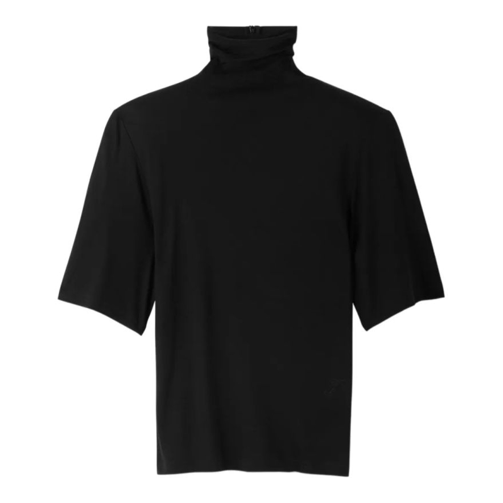 Top à manches courtes 'Turtleneck' pour Femmes