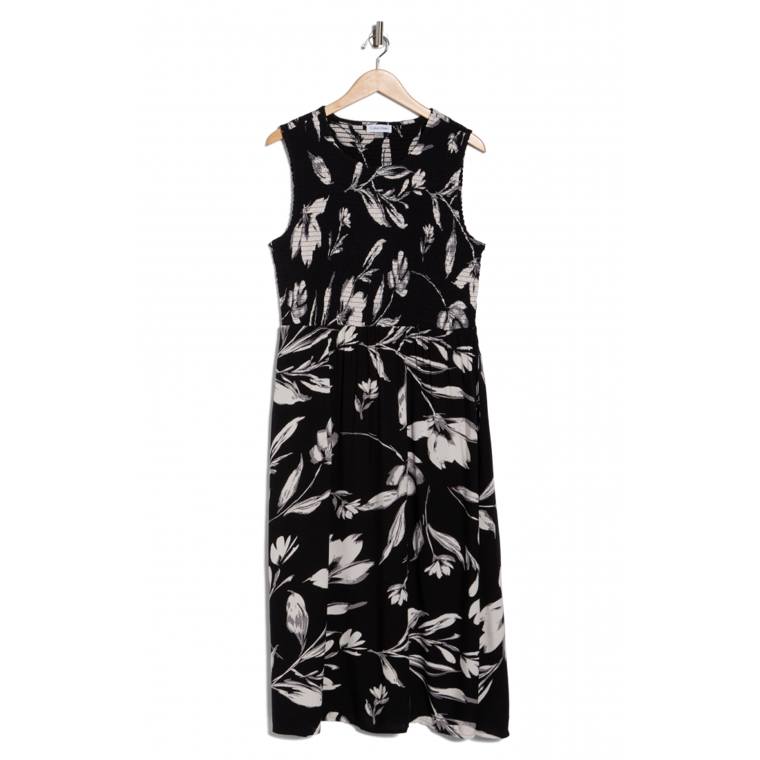 Robe Midi 'Floral Smocked' pour Femmes