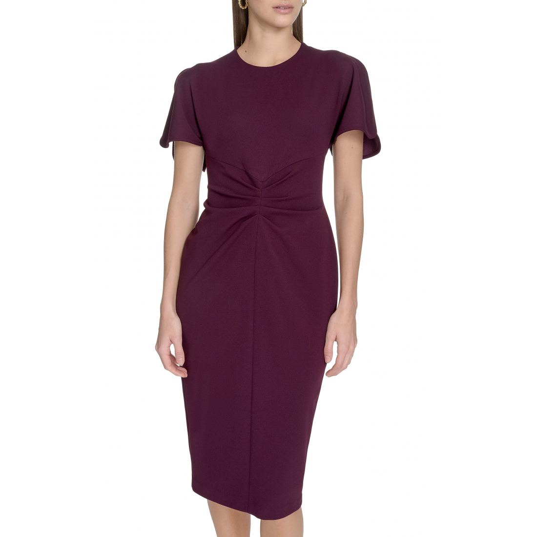 Robe fourreau 'Ruched Front' pour Femmes