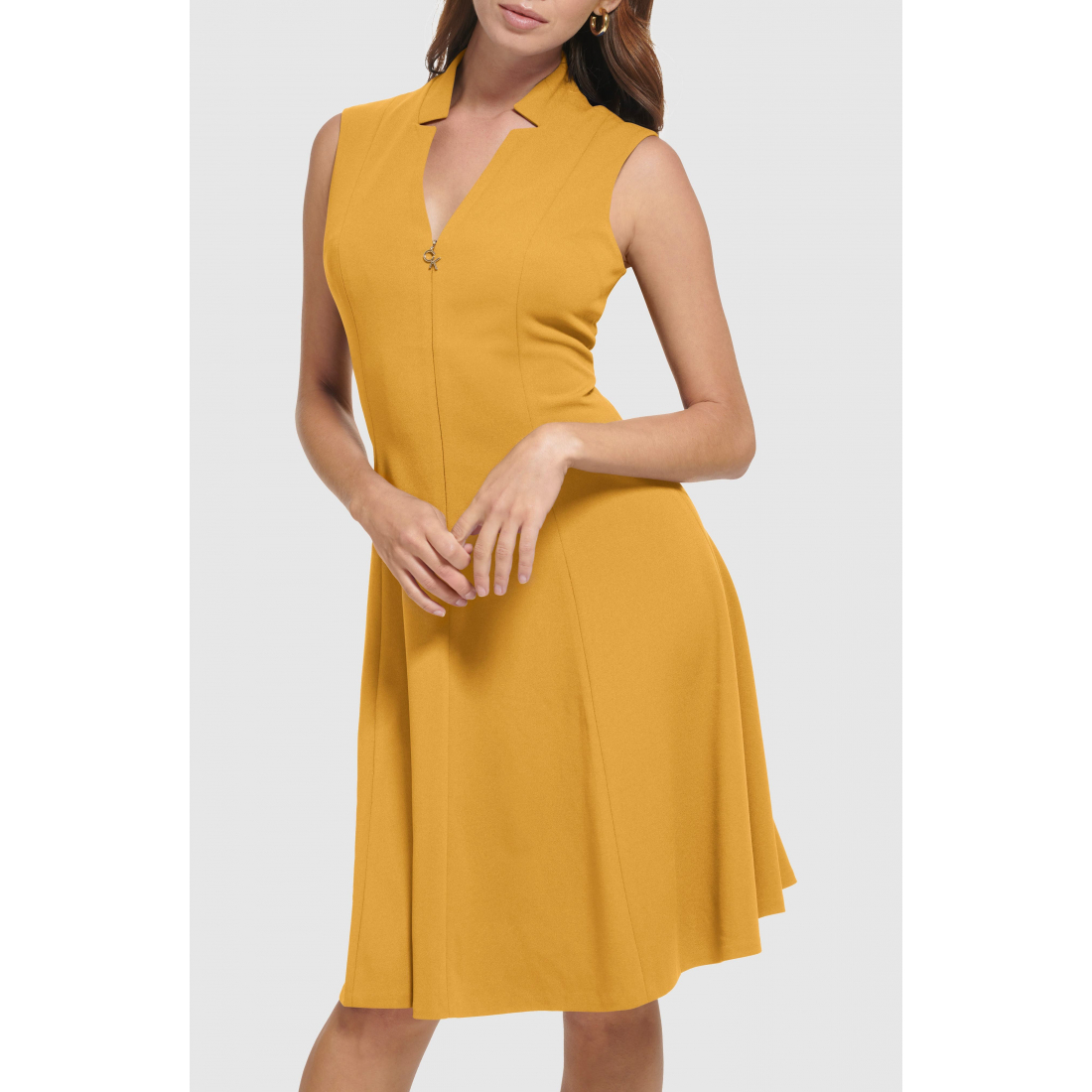 Robe A-line 'Zip Front' pour Femmes