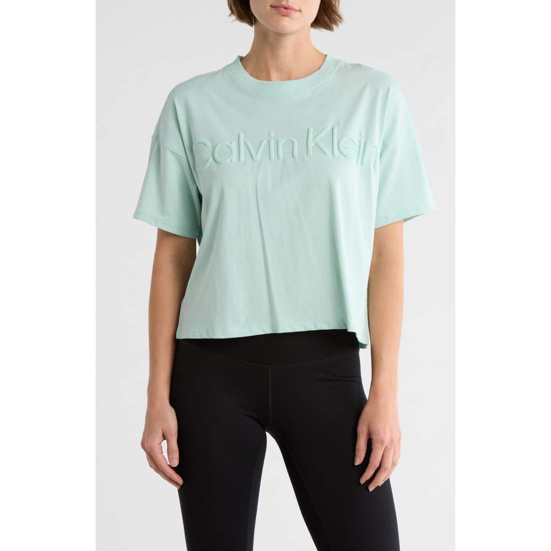 T-shirt 'Puff Print Logo' pour Femmes