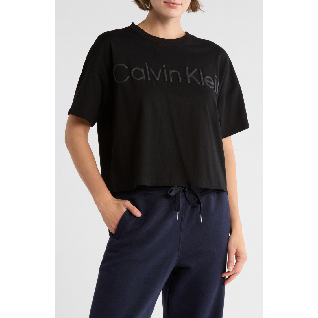 T-shirt 'Puff Print Logo' pour Femmes