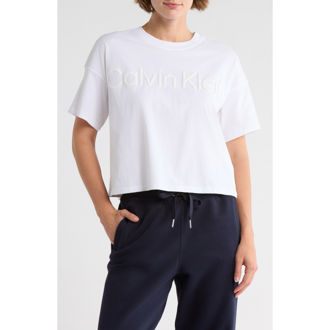 T-shirt 'Puff Print Logo' pour Femmes