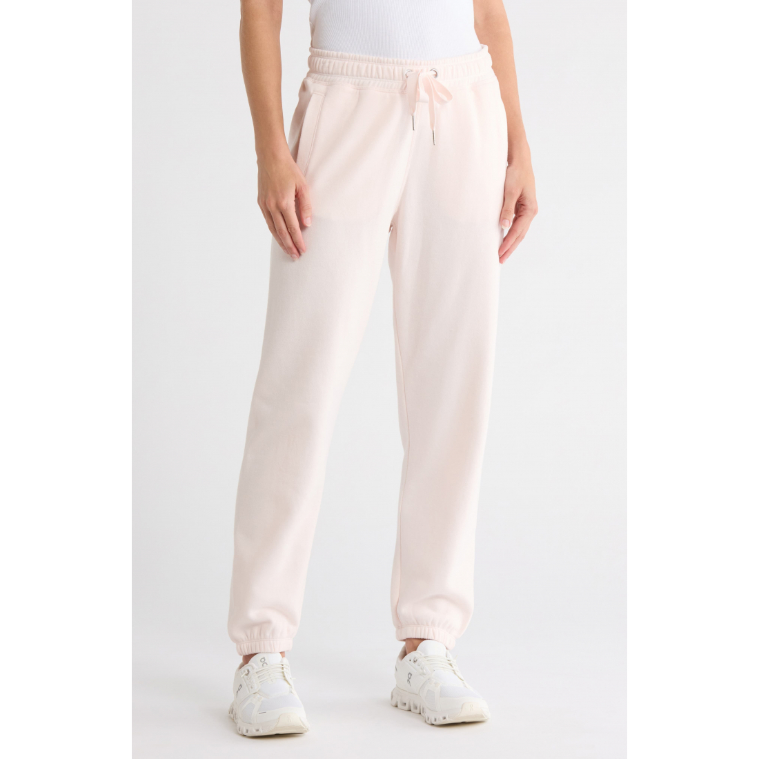 Jogging 'High Waist Relaxed' pour Femmes