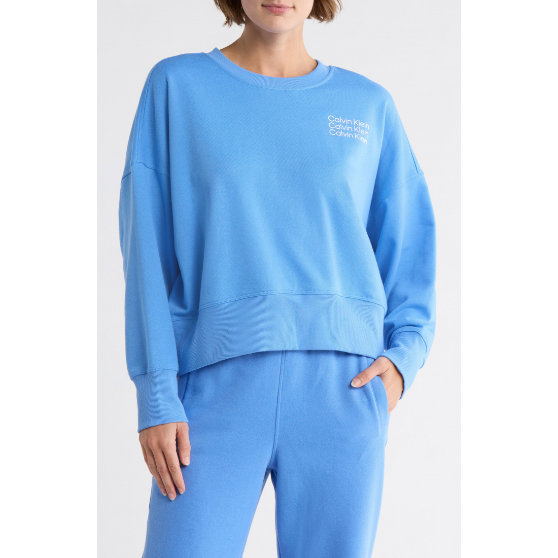 'Triple Logo' Sweatshirt für Damen