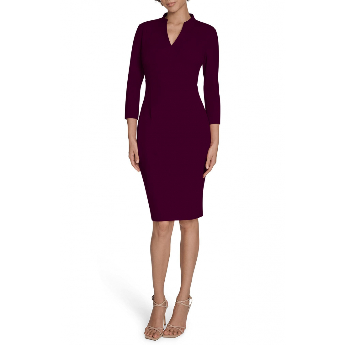 Robe fourreau 'Split Neck' pour Femmes