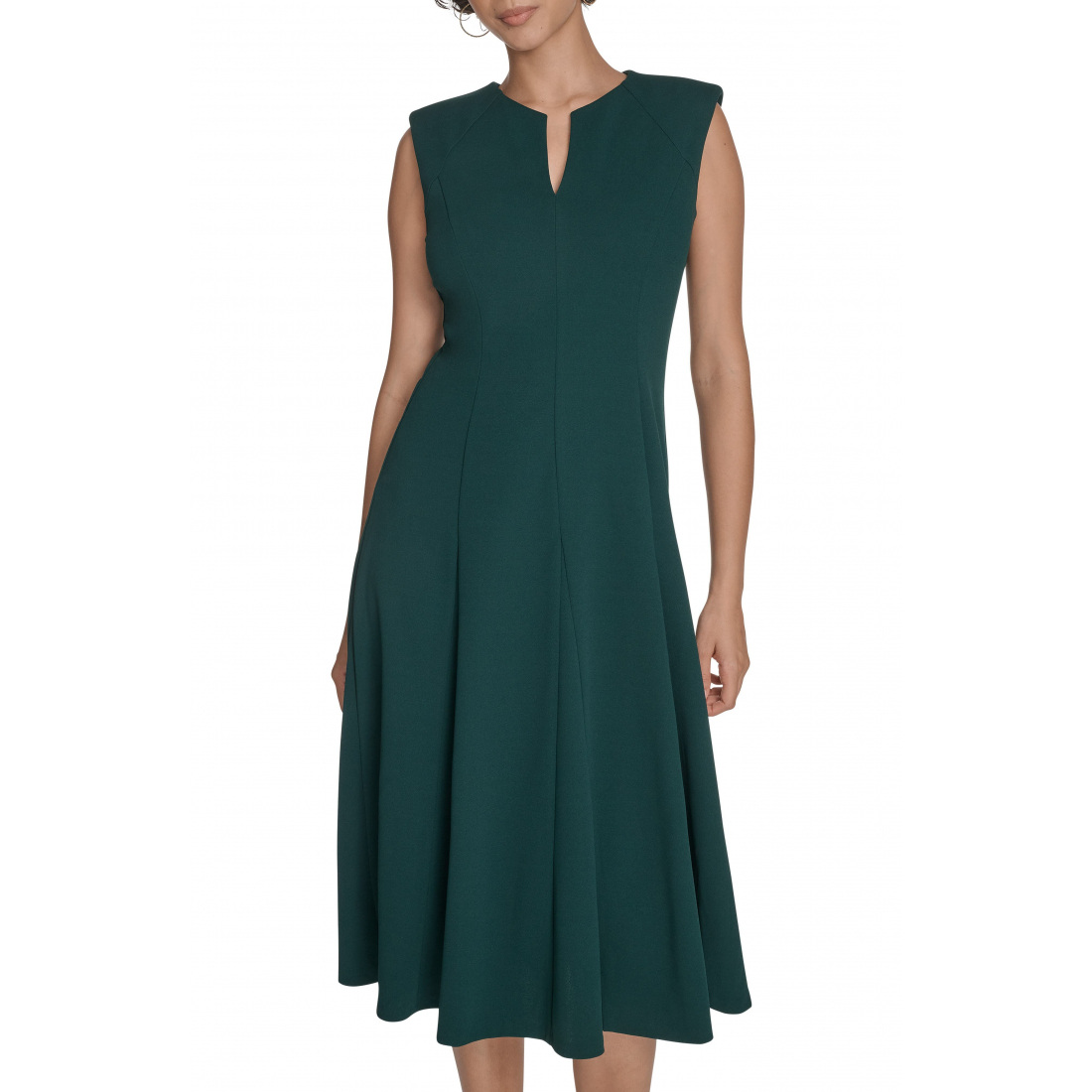 Women's 'Sleeveless A-Line' Midi Dress