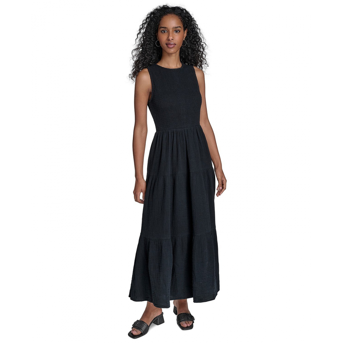 Robe maxi 'Smocked Tiered' pour Femmes