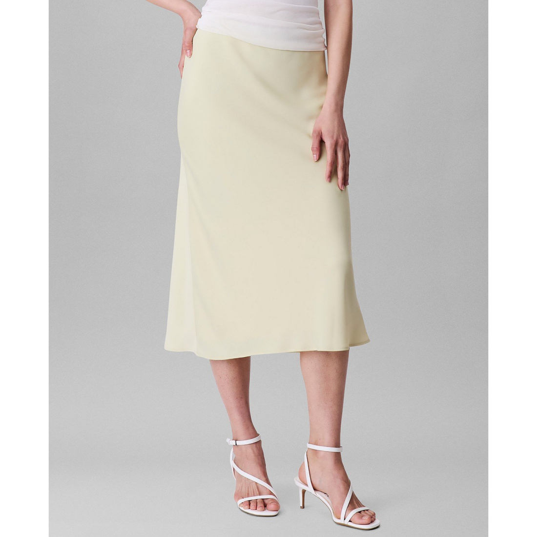 Jupe Midi 'Logo-Waist Pull-On' pour Femmes