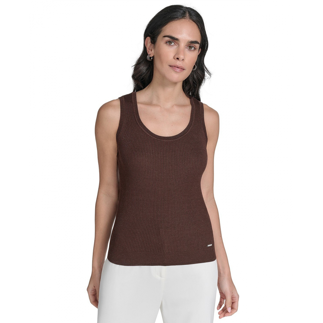 Débardeur 'Scoop Neck Rib Knit' pour Femmes
