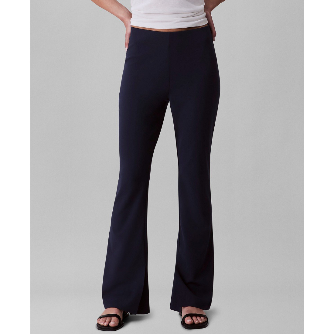 Women's 'Stretch Crepe Pull-On' Trousers