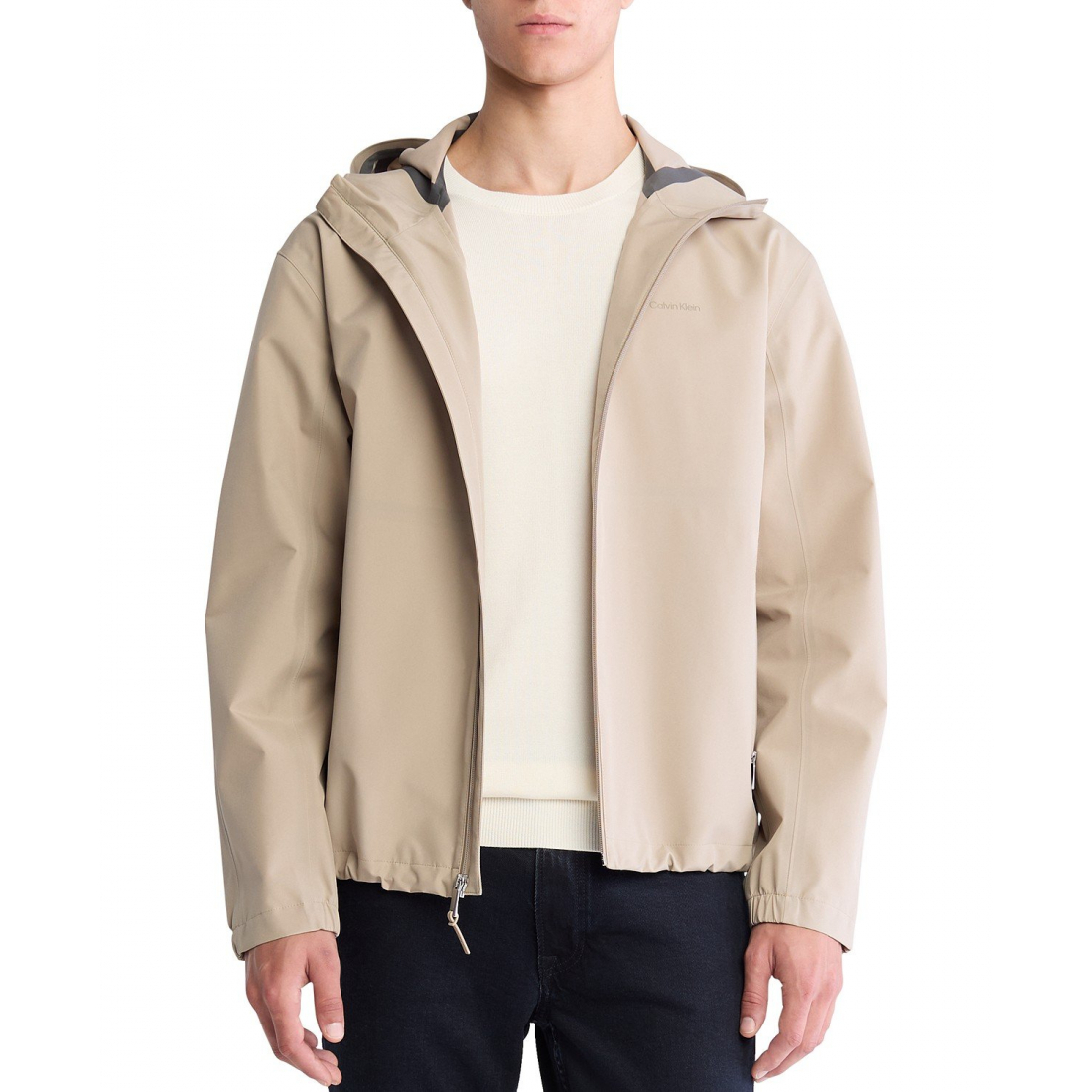 Veste 'Softshell Zip-Front Hooded Jacket' pour Hommes