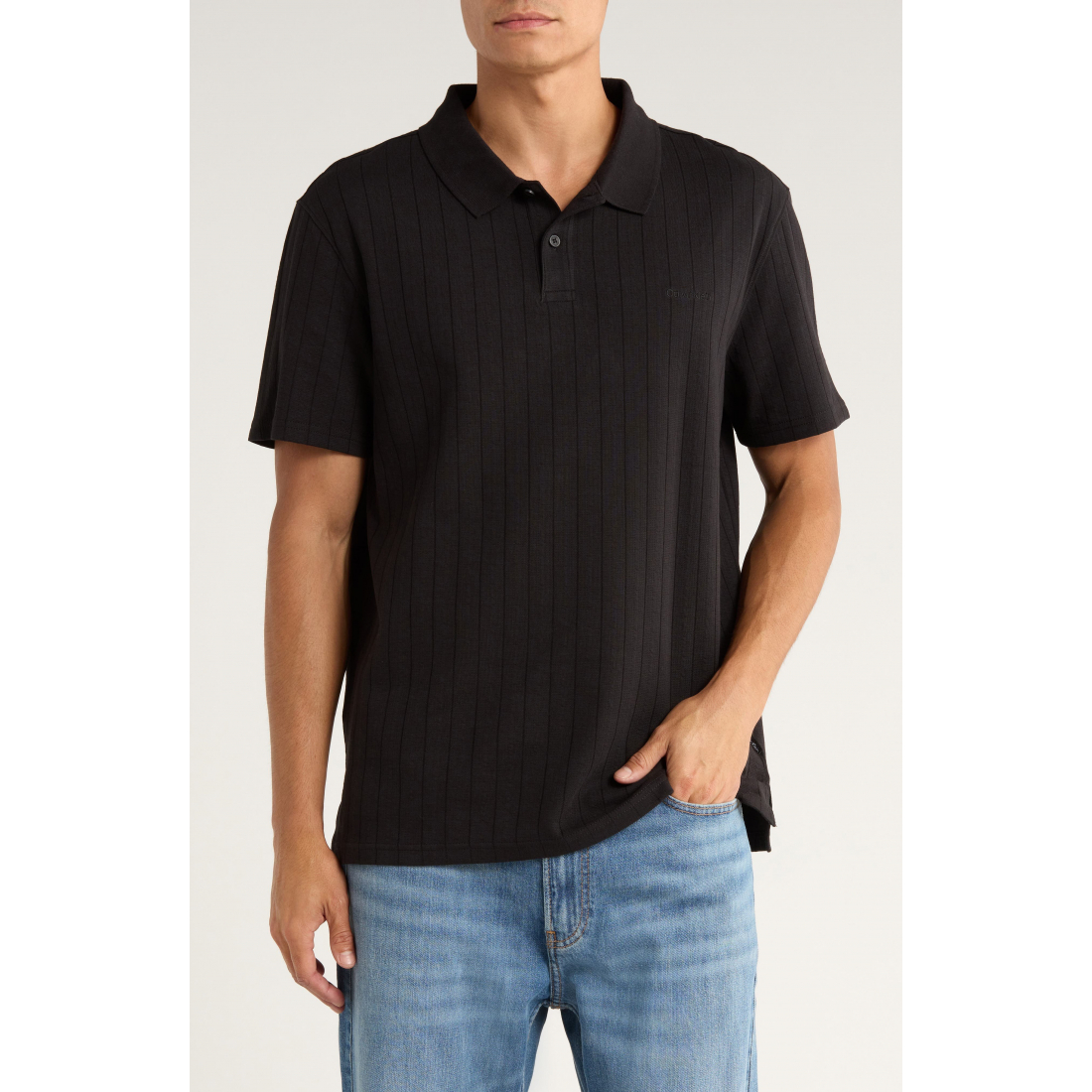 Polo 'Textured Knit' pour Hommes