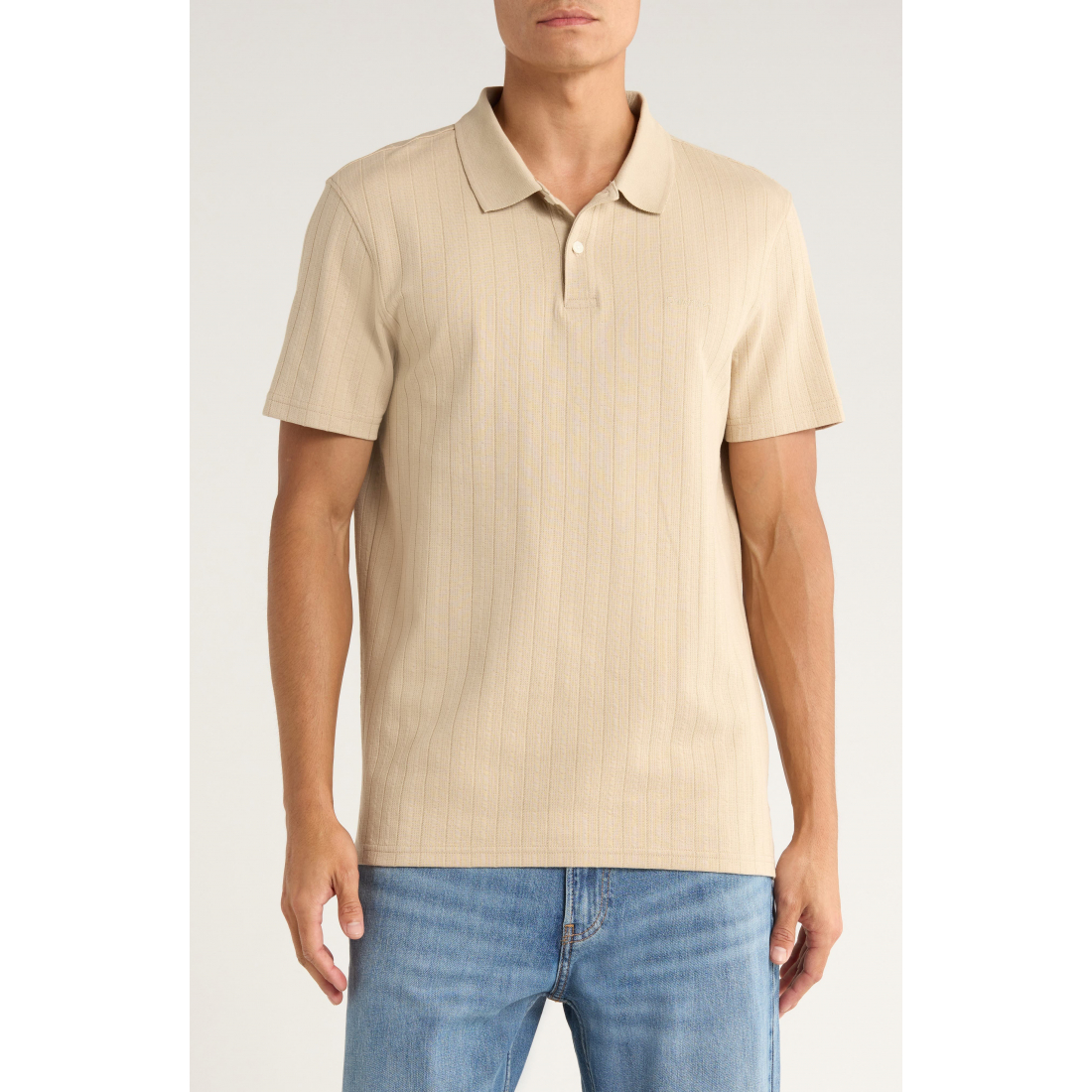 Polo 'Textured Knit' pour Hommes