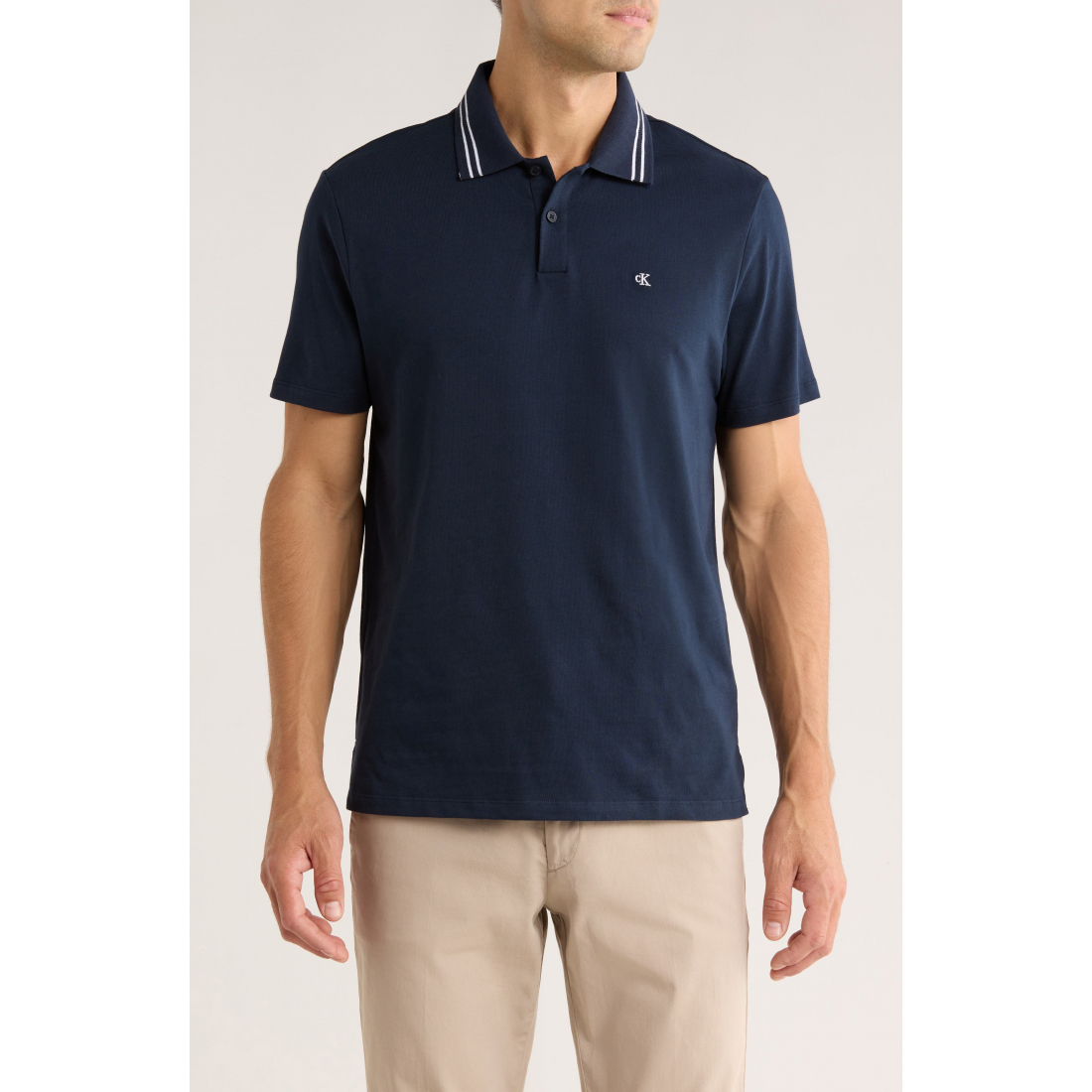 Polo 'Tipped Knit' pour Hommes