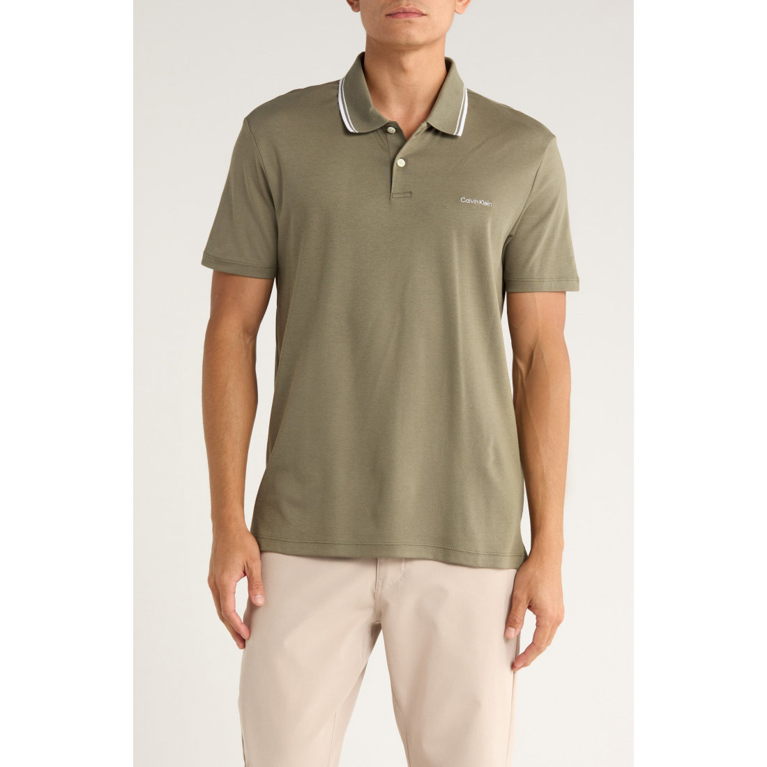 Polo 'Tipped Knit' pour Hommes