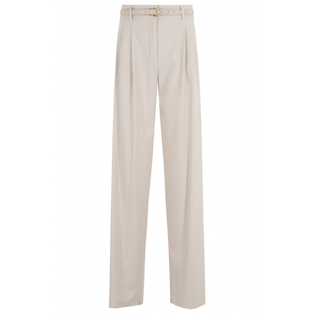 Pantalon 'Belted Pleated' pour Femmes