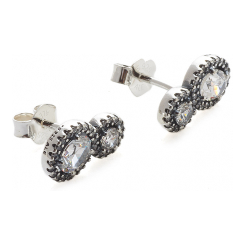 Women's 'Double Luminous Stone' Earrings