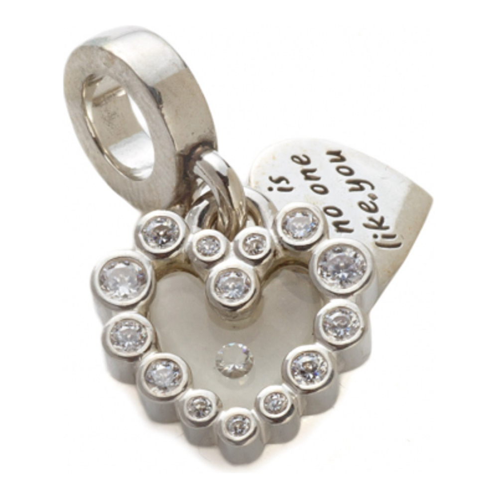 Women's 'Double Heart No One Like You' Charm