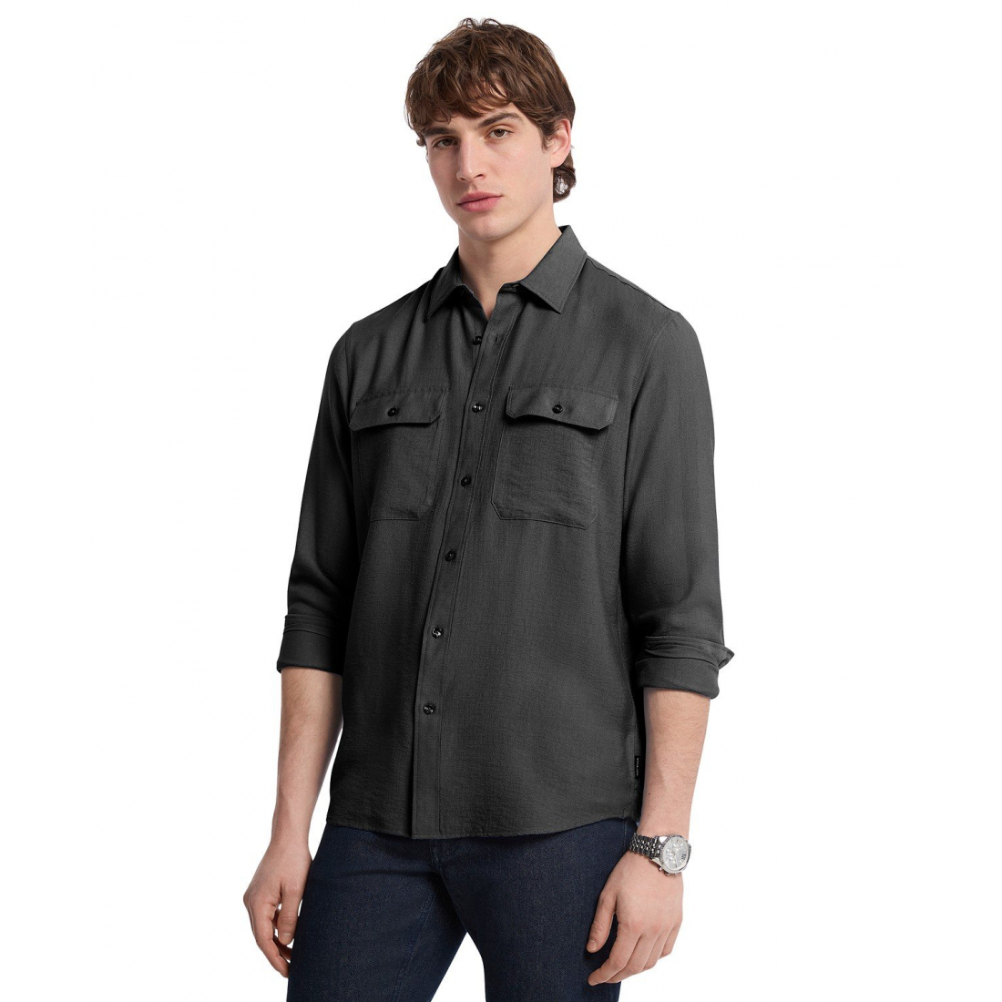 Chemise 'Two-Pocket Button-Front' pour Hommes