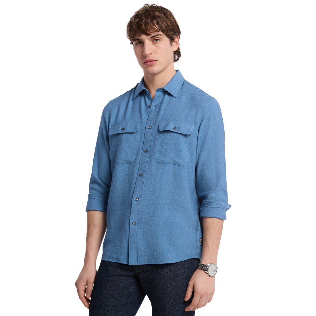 Chemise 'Two-Pocket Button-Front' pour Hommes