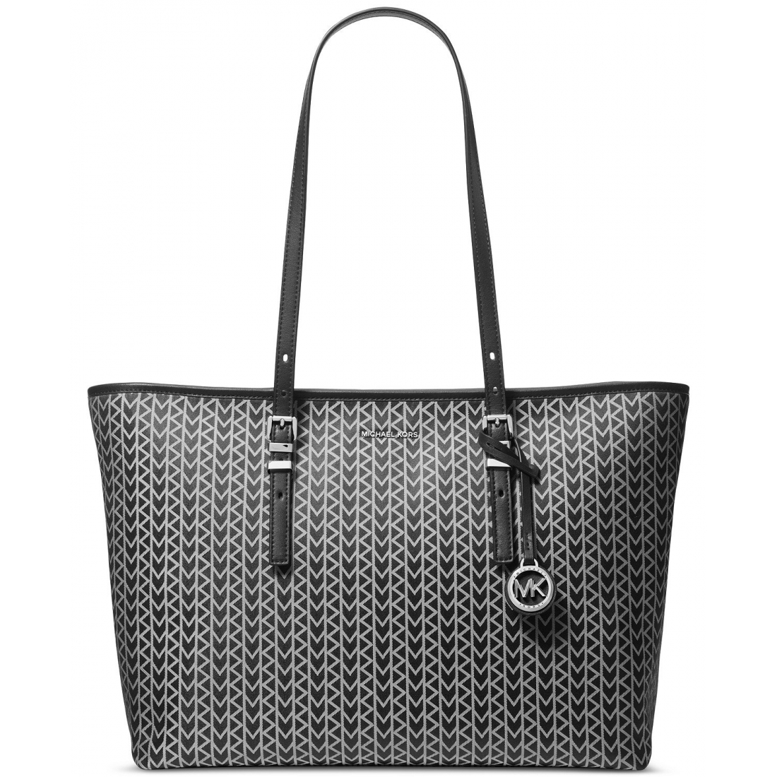 Sac Cabas 'Quinn Large MK2000 Logo Jacquard' pour Femmes