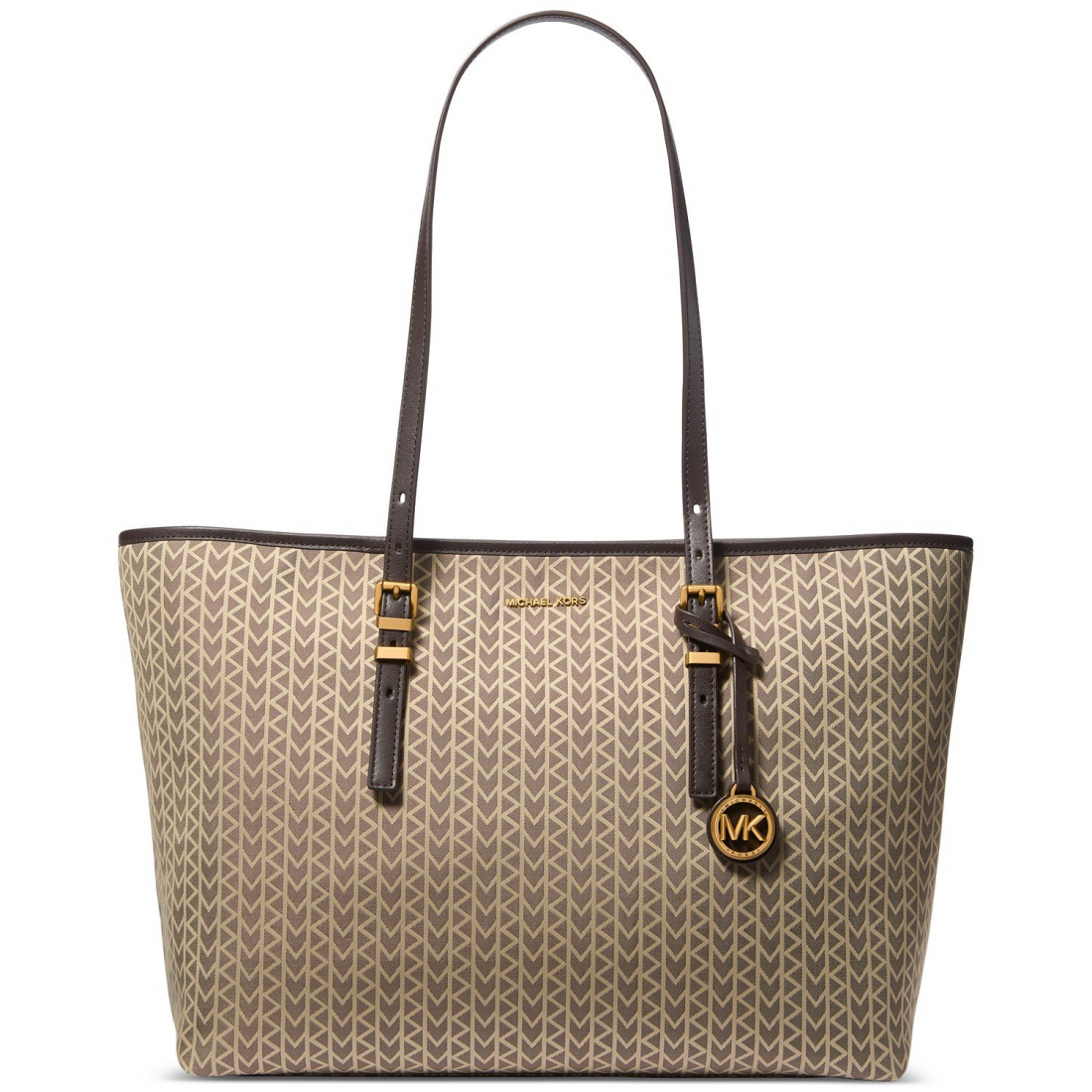 Sac Cabas 'Quinn Large MK2000 Logo Jacquard' pour Femmes