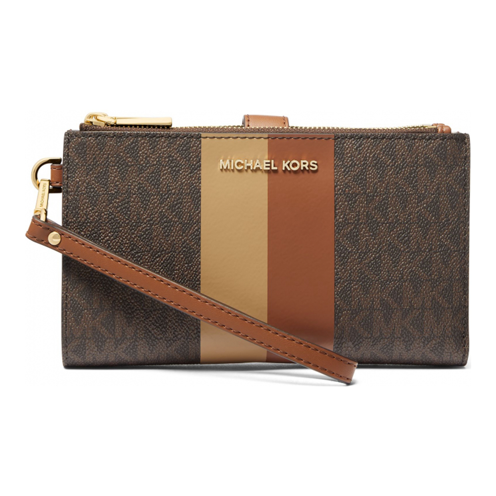 Women's 'Jet Set Double Zip Wristlet' Wallet